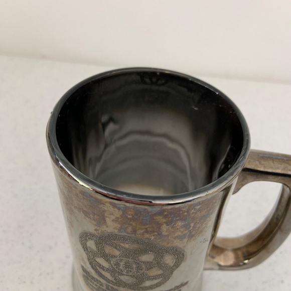 Vintage Disney Walt Disney World Epcot Center Etched Heavy Glass Mug - Picture 7 of 11